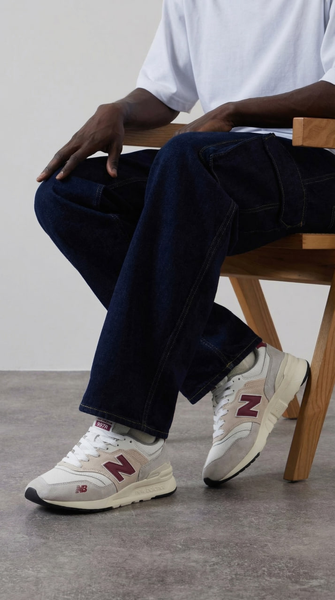 New Balance 997 Grey/White U997RMGC фото