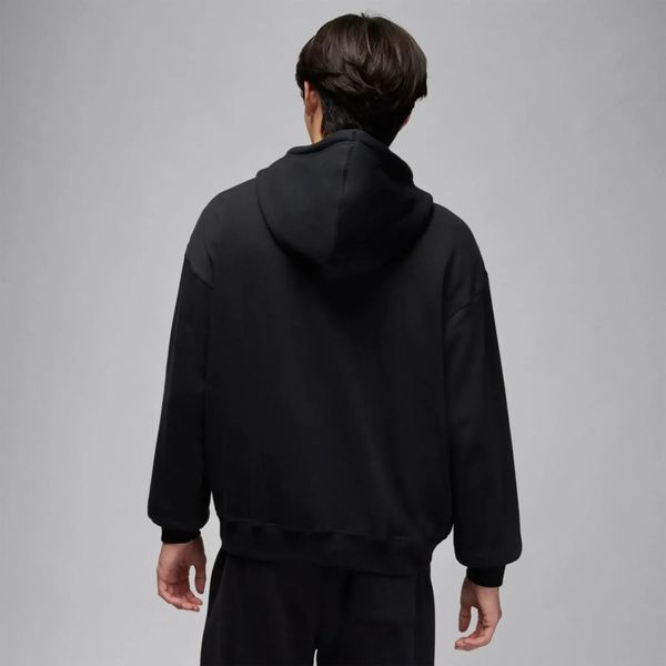 Jordan Brooklyn Fleece Oversize Stretch Full-Zip Hoodie Black" IB9095-010 фото