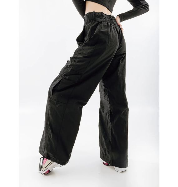 Штани жіночі Nike W NSW WVN OS PANT FJ4934-010 фото