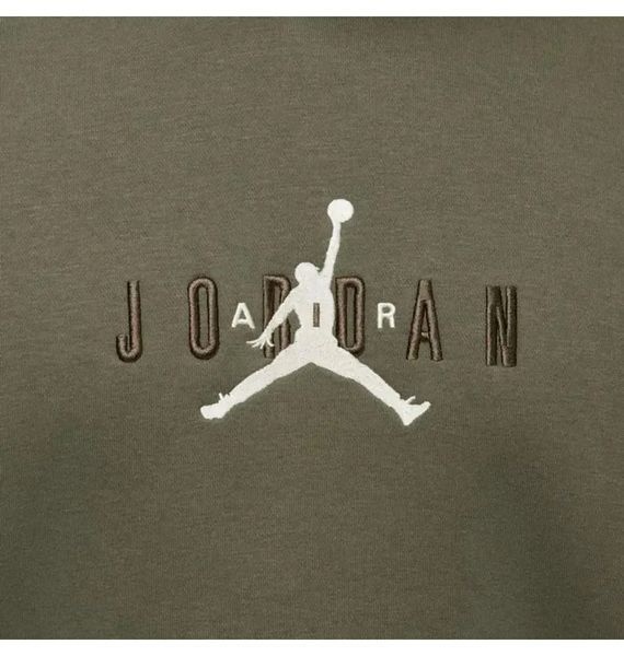 Jordan Brooklyn Fleece Oversize Stretch Pullover Hoodie Green IB9097-222 фото