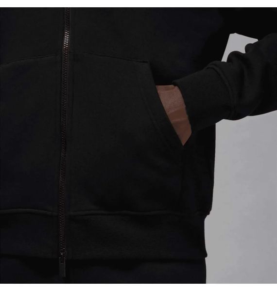 Jordan Brooklyn Fleece Full-Zip Hoodie Black FV7289-010 фото