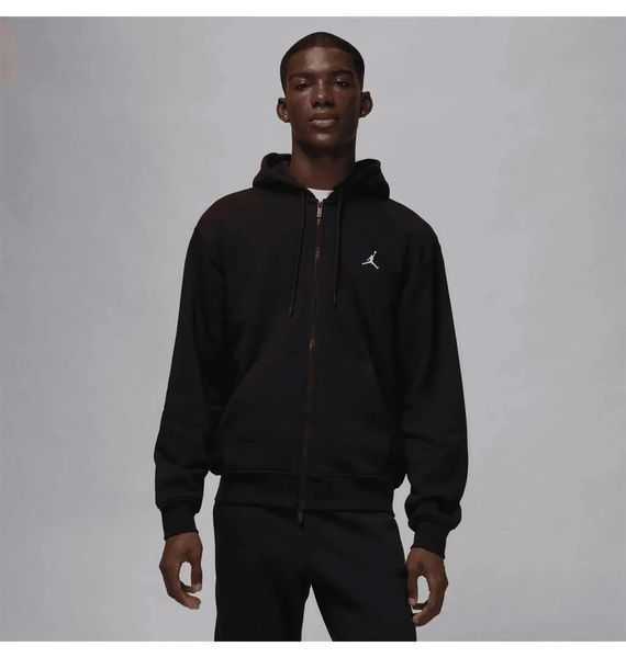 Jordan Brooklyn Fleece Full-Zip Hoodie Black FV7289-010 фото