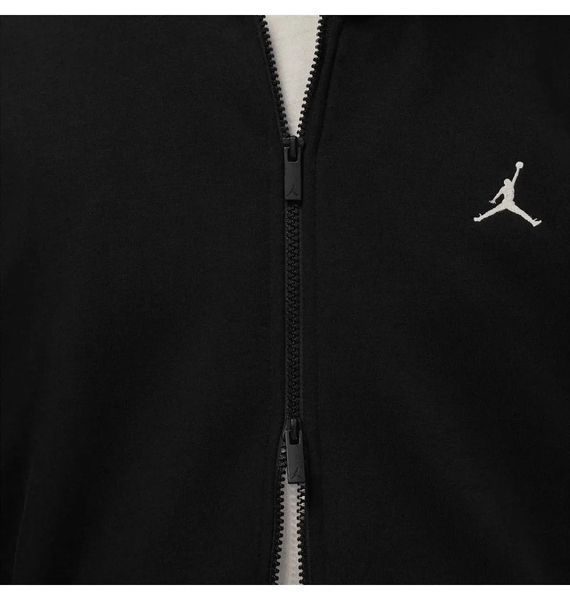 Jordan Brooklyn Fleece Full-Zip Hoodie Black FV7289-010 фото